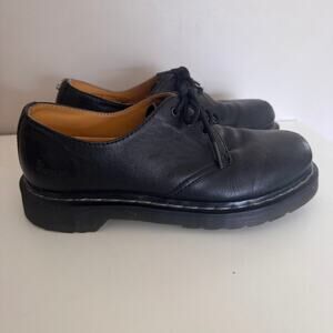 Dr. Martens 1461 Black Leather Oxford Lace Up Shoes Doc Size US 7